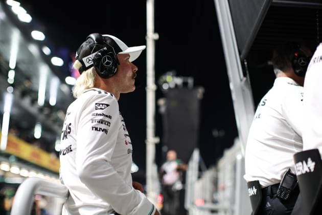 F1 - SAUDI ARABIAN GRAND PRIX 2025 BOTTAS Valtteri (fin), Mercedes AMG F1 Team Reserve Driver, portrait during the Formula 1 STC Saudi Arabian Grand Prix 2025, 5th round of the 2025 FIA Formula One World Championship, WM, Weltmeisterschaft from April 18 to 20, 2025 on the Jeddah Corniche Circuit, in Jeddah, Saudi Arabia - JeddahSaudi Arabia  Copyright: xXavixBonillax