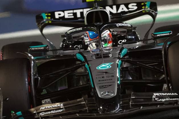 FORMULE 1 : Grand Prix Arabie Saoudite - 19 04 2025 12 Andrea Kimi Antonelli (ITA) Mercedes AMG Petronas F1 Team (DEU) Mercedes-AMG W16 E Mercedes during the 2025 Formula One STC Saudi Arabian Grand Prix, 5th round of the 2025 Formula 1 World Championship, WM, Weltmeisterschaft taking place from April 18 to 20, 2025 on the Jeddah Corniche Circuit, in Jeddah (SAU) JEDDAHSaudi Arabia  Copyright: xMPSxAGENCYx