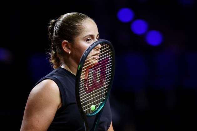 Im Bild Jelena Ostapenko Halbfinale Ekaterina Alexandrova vs Jelena Ostapenko LAT GER, Porsche Tennis Grand Prix GP Stuttgart 2025, WTA500, 20.04.2025 GER, Porsche Tennis Grand Prix GP Stuttgart 2025, WTA500, 20.04.2025 Stuttgart Copyright: xEibner-Pressefoto RogerxBuerkex EP