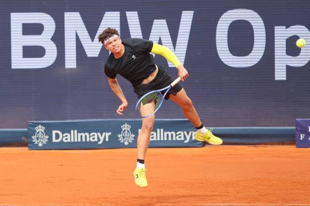 Ben Shelton (USA) Tennis BMW Open by Bitpanda ATP, Tennis Herren 500 Finale Einzeln München 20.04.2025 FOTO: Mladen Lackovic LakoPress
