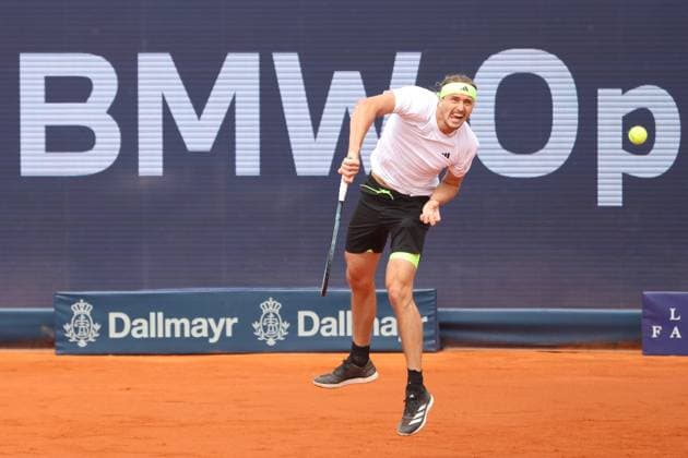 Alexander Zverev (GER) Tennis BMW Open by Bitpanda ATP, Tennis Herren 500 Finale Einzeln München 20.04.2025 FOTO: Mladen Lackovic LakoPress