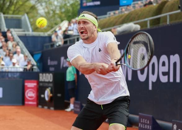 Alexander Zverev, Herren Einzel, Gentlemen s Singles, Endspiel, Final Tennis - BMW Open 2025 - ATP, Tennis Herren 500 - MTTC Iphitos - Munich - - Germany - 20 April 2025. Copyright: xJuergenxHasenkopfx