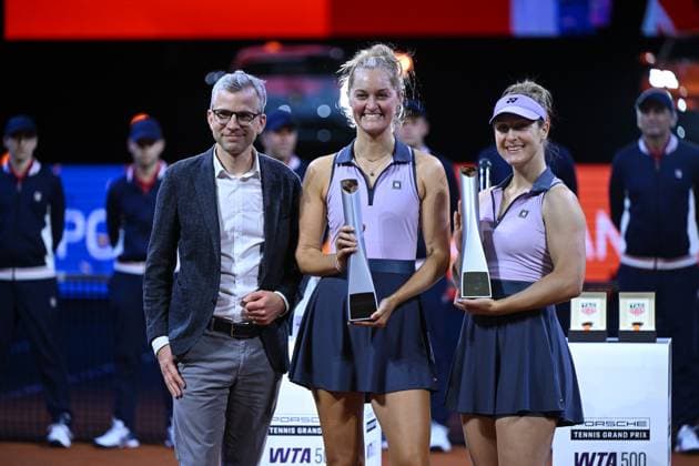 2025 Porsche Tennis Grand Prix Gabriela Dabrowski (CAN) Erin Routliffe (NZL) Dr. Jochen Breckner