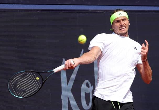 19.04.2025, BMW Open MTTC Iphitos ATP, Tennis Herren Tour 500, Muenchen, Tennis, im Bild: Alexander Zverev (GER)
