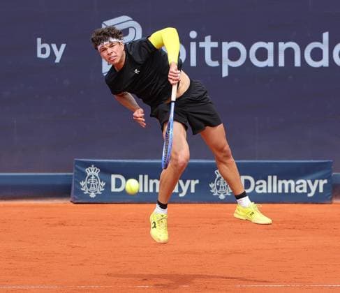 19.04.2025, BMW Open MTTC Iphitos ATP, Tennis Herren Tour 500, Muenchen, Tennis, im Bild: Ben Shelton (USA)