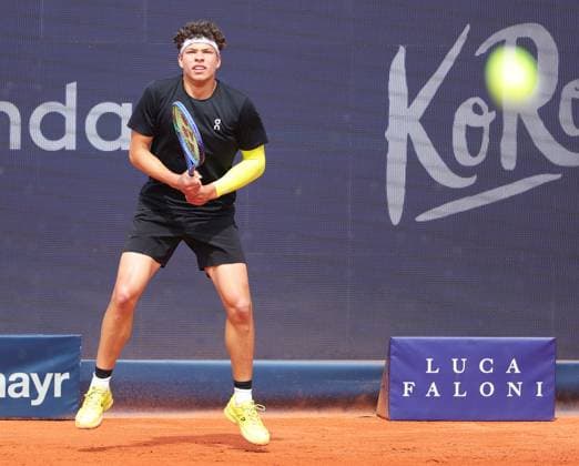 19.04.2025, BMW Open MTTC Iphitos ATP, Tennis Herren Tour 500, Muenchen, Tennis, im Bild: Ben Shelton (USA)