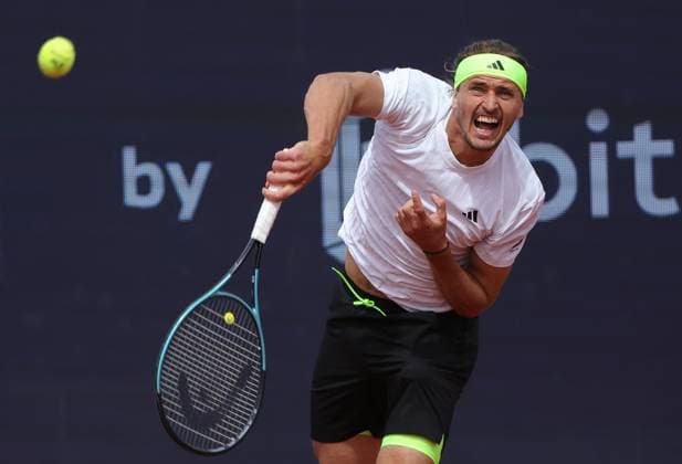 19.04.2025, BMW Open MTTC Iphitos ATP, Tennis Herren Tour 500, Muenchen, Tennis, im Bild: Alexander Zverev (GER)