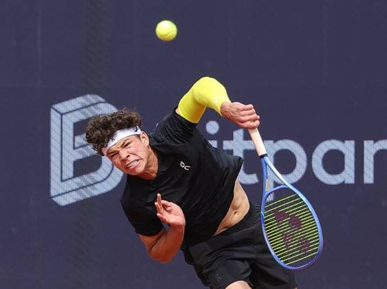 19.04.2025, BMW Open MTTC Iphitos ATP, Tennis Herren Tour 500, Muenchen, Tennis, im Bild: Ben Shelton (USA)