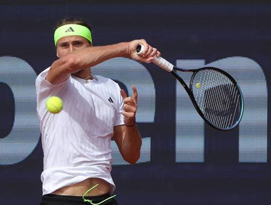 19.04.2025, BMW Open MTTC Iphitos ATP, Tennis Herren Tour 500, Muenchen, Tennis, im Bild: Alexander Zverev (GER)