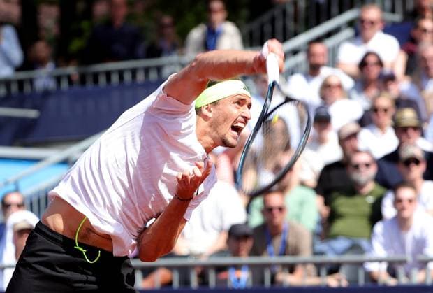 19.04.2025, BMW Open MTTC Iphitos ATP, Tennis Herren Tour 500, Muenchen, Tennis, im Bild: Alexander Zverev (GER)