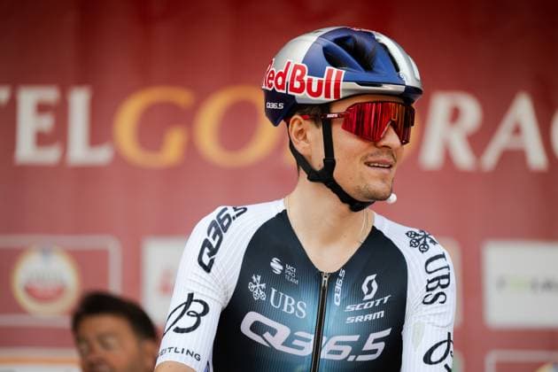 Radsport, Amstel Gold Race Herren, 20.04.2025 Thomas Pidcock (GBR, Q36.5 Pro Cycling Team) Berg en Terblijt Limburg Niederlande Copyright: xMarcelxHilgerx