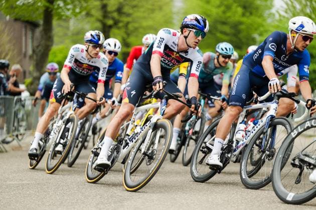 Radsport, Amstel Gold Race Herren, 20.04.2025 Mick van Dijke (NED, Red Bull - BORA - hansgrohe) Berg en Terblijt Limburg Niederlande Copyright: xMarcelxHilgerx