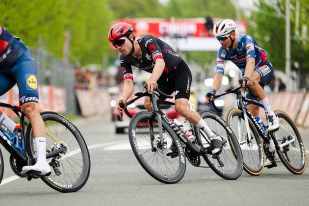Radsport, Amstel Gold Race Herren, 20.04.2025 Marc Hirschi (SUI, Tudor Pro Cycling Team) Berg en Terblijt Limburg Niederlande Copyright: xMarcelxHilgerx