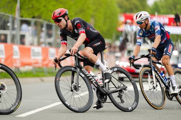 Radsport, Amstel Gold Race Herren, 20.04.2025 Marc Hirschi (SUI, Tudor Pro Cycling Team) Berg en Terblijt Limburg Niederlande Copyright: xMarcelxHilgerx