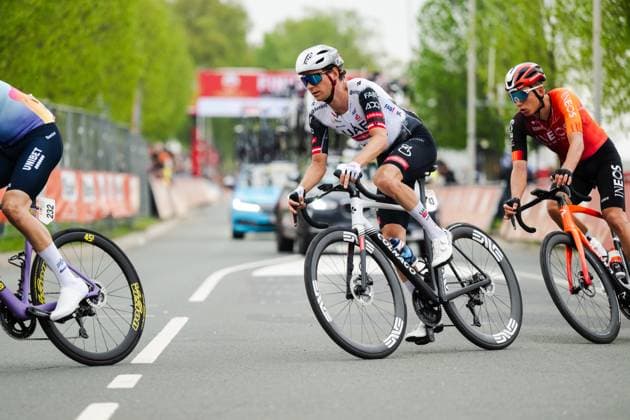 Radsport, Amstel Gold Race Herren, 20.04.2025 elix Großschartner (AUT, UAE Team Emirates - XRG) Berg en Terblijt Limburg Niederlande Copyright: xMarcelxHilgerx