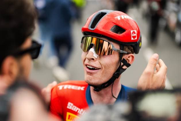 Radsport, Amstel Gold Race Herren, 20.04.2025 Mattias Skjelmose (DEN, Lidl - Trek) Berg en Terblijt Limburg Niederlande Copyright: xMarcelxHilgerx