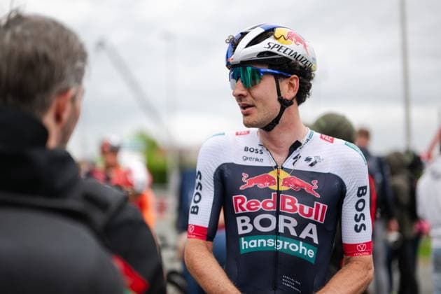 Radsport, Amstel Gold Race Herren, 20.04.2025 Mick van Dijke (NED, Red Bull - BORA - hansgrohe) Berg en Terblijt Limburg Niederlande Copyright: xMarcelxHilgerx