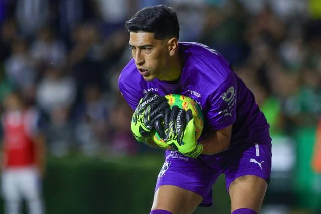 RECORD DATE NOT STATED Liga BBVA MX Clausura 2025 Leon 0-2 Monterrey Esteban Andrada of Monterrey during the 17th round match between Leon and Monterrey as part of the Liga BBVA MX, Torneo Clausura 2025 at Nou Camp Leon Stadium, on April 20, 2025 in Leon, Guanajuato, Mexico. LEON GUANAJUATO MEXICO  Copyright: xEduardoxSerratosx 20250420224449_LMX_C25_LEO_MTY_ANDRADA221
