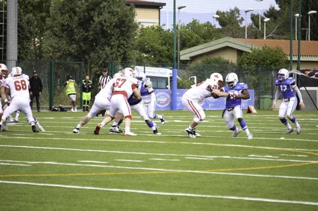 ALTRO - Football Americano - Friendly Match - Italia vs Canada Friendly Match - Italia vs Canada during Friendly Match - Italia vs Canada, Football in Cagliari, Italy, April 19 2025 Cagliari Italy  Copyright: xIPAxSport ABACAx