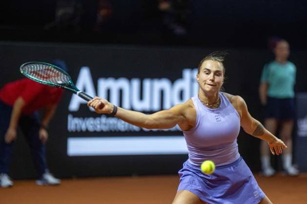Aryna Sablenka. xettx, Deutschland, Stuttgart, 21.04.2025, Tennis, 48. Porsche Tennis Grand Prix, 2025, Finale, A.Sabalenka - J.Ostapenko (LAT), Porsche Arena Foto: A2 Bildagentur Peter Hartenfelser