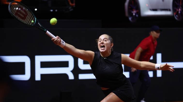 Stuttgart , Porsche Tennis Grand Prix Finale, Jelena Ostapenko (LAT)