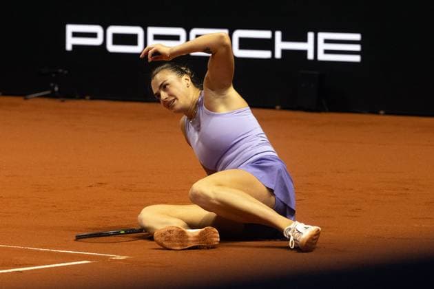21.04.25 Porsche Tennis Grand Prix Deutschland, Stuttgart, 21.04.2025, Tennis, Porsche Tennis Grand Prix 2025 Stuttgart: Aryna Sabalenka.