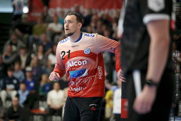 21.04.2025, Herren, Handball, Saison 2024 2025, 2. Handball-Bundesliga, 28. Spieltag: TV Grosswallstadt - TSV GWD Minden Stefan Hanemann ( 21, TV Grosswallstadt) Elsenfeld Untermainhalle Bayern Deutschland