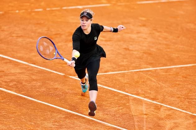 Sport Themen der Woche KW17 Sport Bilder des Tages Laura Siegemund (GER)), APRIL 21, 2025 - Tennis : Siegemund during singles qualifying 1st round match against on the WTA, Tennis Damen tour 1000 tournaments Mutua Madrid Open tennis tournament at the Caja Magica in Madrid, Spain. Noxthirdxpartyxsales  (288333104)