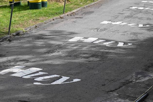 22-04-2025 Allenamento Fleche Wallonne 2025; Huy; 