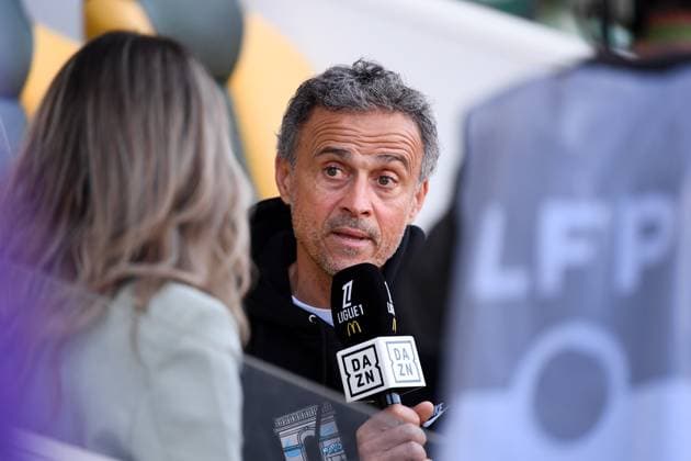 FC Nantes v Paris Saint-Germain - Ligue 1 Mcdonald s 2024 2025 Luis ENRIQUE (Entraineur PSG) during the Ligue 1 Mcdonald s match between Nantes and Paris on April 22, 2025 at Stade de la Beaujoire in Nantes, France. Nantes France  Copyright: xFEPx 776312199