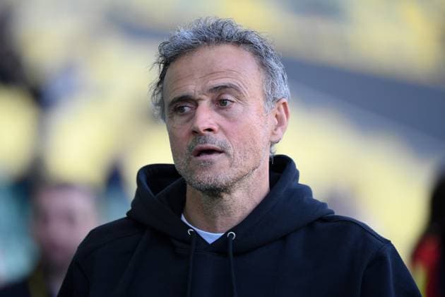 FC Nantes v Paris Saint-Germain - Ligue 1 Mcdonald s 2024 2025 Luis ENRIQUE (Entraineur PSG) during the Ligue 1 Mcdonald s match between Nantes and Paris on April 22, 2025 at Stade de la Beaujoire in Nantes, France. Nantes France  Copyright: xFEPx 776312199