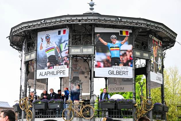 La Fleche Wallonne 2025 cycling race HUY, BELGIUM - APRIL 22 : Illustration picture during the Men Elite UCI 1.Pro 89th A.S.O. La Fleche Wallonne cycling race with start in Ciney and finish in Huy (205,2 km) on April 22, 2025 in Huy, Belgium, 22 04 2025 Huy Belgium  Copyright: xVincentxKalutx