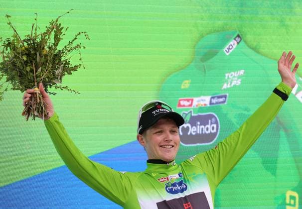 Tour des Alpes 2025 - UCI Cycling Race Tour of the Alps Pierre Teyssot MAXPPP ; Tour des Alpes 2025 - UCI Cycling Race Tour of the Alps. San Candido - Innichen, Italy on April 23, 2025. Stage 3, 145.5 km from Vipiteno - Racines to San Candido - Innichen. Italy s Marco Frigo (Israel Premier Tech) wins the stage. Michael Storer (AUS) Tudor Pierre Teyssot Maxppp Vipiteno - Racines Vipiteno - Racines Trentino Alto Adige Italy  Copyright: xMAXPPPxPierrexTeyssotx TEP63930 TEP63930