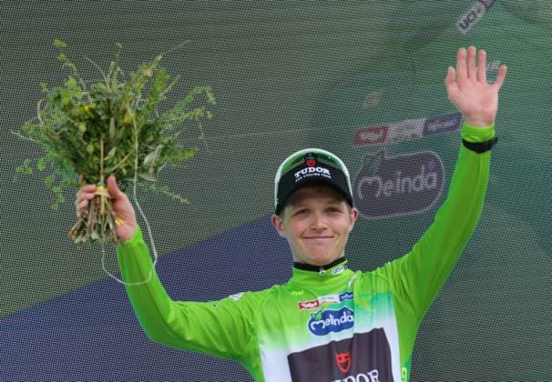 Tour des Alpes 2025 - UCI Cycling Race Tour of the Alps Pierre Teyssot MAXPPP ; Tour des Alpes 2025 - UCI Cycling Race Tour of the Alps. San Candido - Innichen, Italy on April 23, 2025. Stage 3, 145.5 km from Vipiteno - Racines to San Candido - Innichen. Italy s Marco Frigo (Israel Premier Tech) wins the stage. Michael Storer (AUS) Tudor Pierre Teyssot Maxppp San Candido - Innichen San Candido - Innichen Trentino Alto Adige Italy  Copyright: xMAXPPPxPierrexTeyssotx TEP63940 TEP63940