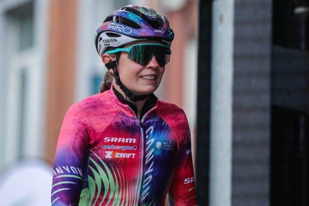 Radsport UCI World Tour Women Elite La Fleche Wallonne Femmes am 23.04.2025 in Huy Antonia Niedermaier ( Canyon SRAM zondacrypto )
