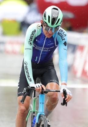 Tour des Alpes 2025 - UCI Cycling Race Tour of the Alps Pierre Teyssot MAXPPP ; Tour des Alpes 2025 - UCI Cycling Race Tour of the Alps. Obertilliach, Austria on April 24, 2025. Stage 4, 162.7 km from Sillian to Obertilliach. Paul Seixas (FRA) Decathlon AG2R La Mondiale Pierre Teyssot Maxppp Obertilliach Obertilliach Tyrol Austria  Copyright: xMAXPPPxPierrexTeyssotx TEP64595 TEP64595