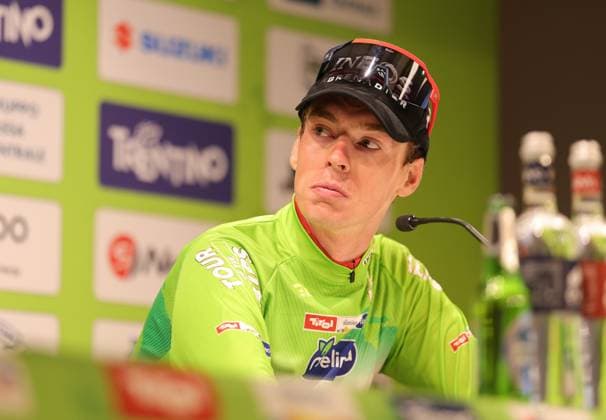Tour des Alpes 2025 - UCI Cycling Race Tour of the Alps Pierre Teyssot MAXPPP ; Tour des Alpes 2025 - UCI Cycling Race Tour of the Alps. Obertilliach, Austria on April 24, 2025. Stage 4, 162.7 km from Sillian to Obertilliach. Thymen Arensman (NED) Ineos wins the stage and is the new leader. Thymen Arensman (NED) Ineos Pierre Teyssot Maxppp Obertilliach Obertilliach Tyrol Austria  Copyright: xMAXPPPxPierrexTeyssotx TEP64651 TEP64651