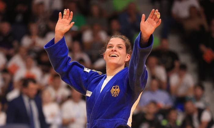 Bilder des Jahres 2025, Sport 04 April Sport Themen der Woche KW17 Sport Bilder des Tages 24.04.2025 Podgorica(Montenegro) Europen Judo Championship -57kg women s final Seija Ballhaus Germany :