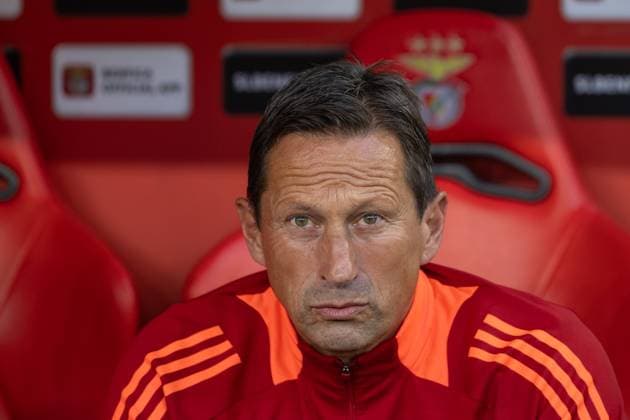July 25, 2024, Lisbon, Lisbon, Portugal: Benfica head coach from Germany ROGER SCHMIDT before the start of the friendly game between Benfica and Brentford at Estadio da Luz Lisbon Portugal - ZUMAs359 20240725_zsp_s359_003 Copyright: xAlexandrexdexSousax