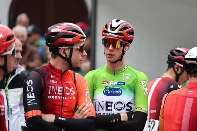 CYCLING - Tour of the Alps 2025 LIENZ,AUSTRIA,25.APR.25 - CYCLING - Tour of the Alps, stage 5, Lienz - Lienz. Image shows Thymen Arensman (NED INEOS Grenadiers).  GEPAxpictures xDavidxGeieregger