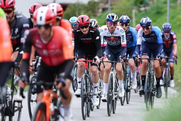 CYCLING - Tour of the Alps 2025 LIENZ,AUSTRIA,25.APR.25 - CYCLING - Tour of the Alps, stage 5, Lienz - Lienz. Image shows Jai Hindley (NZL Red Bull-Bora-Hansgrohe).  GEPAxpictures xDavidxGeieregger