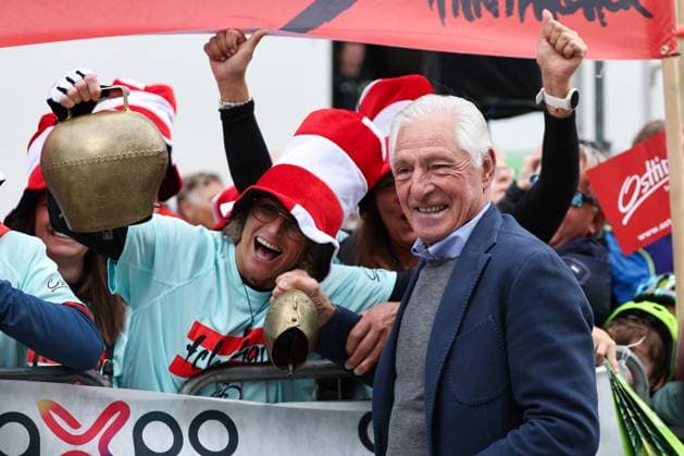 CYCLING - Tour of the Alps 2025 LIENZ,AUSTRIA,25.APR.25 - CYCLING - Tour of the Alps, stage 5, Lienz - Lienz. Image shows Francesco Moser.  GEPAxpictures xDavidxGeieregger