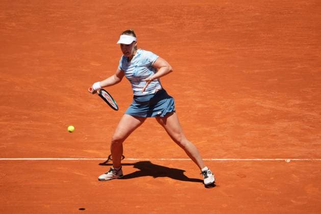 Aryna Sabalenka vs Anna Blinkova Mutua Madrid Open at La Caja Magica on 5April 2, 2025 in Madrid, Spain Cordon Press 