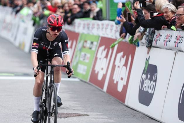 CYCLING - Tour of the Alps 2025 LIENZ,AUSTRIA,25.APR.25 - CYCLING - Tour of the Alps, stage 5, Lienz - Lienz. Image shows Michael Storer (NZL Tudor Pro Cycling Team).  GEPAxpictures xDavidxGeieregger