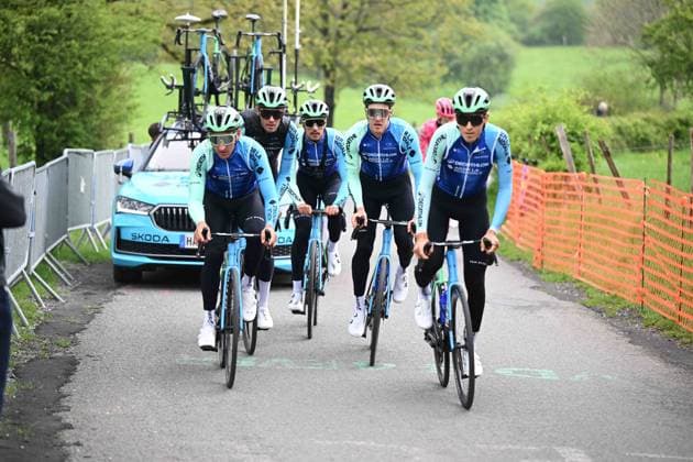 25-04-2025 Allenamento 2 Liegi Bastogne Liegi 2025; 2025, Decathlon - Ag2r La Mondiale; La Redoute; 