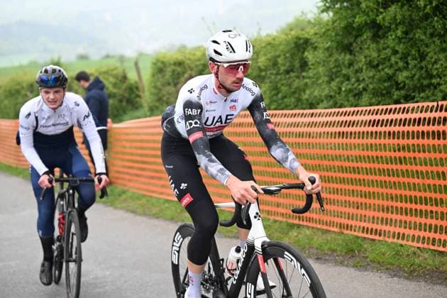 25-04-2025 Allenamento 2 Liegi Bastogne Liegi 2025; 2025, Uae Team Emirates - Xrg; Mcnulty, Brandon; La Redoute; 