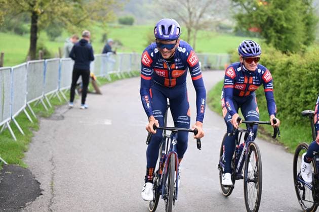 25-04-2025 Allenamento 2 Liegi Bastogne Liegi 2025; 2025, Picnic - Postnl; Barguil, Warren; La Redoute; 