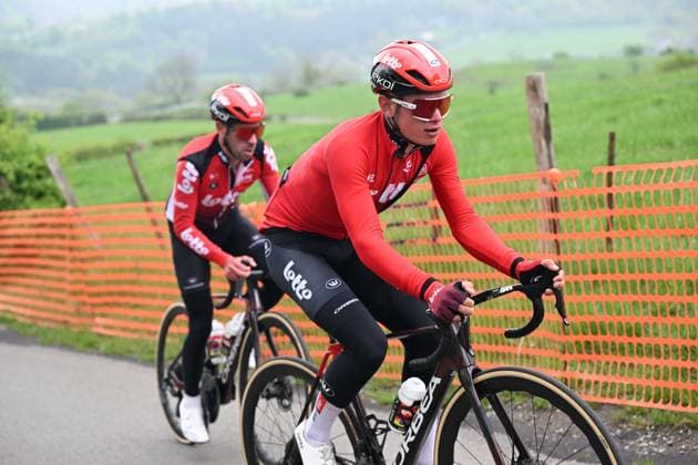 25-04-2025 Allenamento 2 Liegi Bastogne Liegi 2025; 2025, Lotto; La Redoute; 