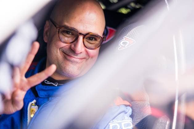 AUTO - RALLYE RHONE CHARBONNIERES 2025 VON THURN UND TAXIS Albert, HAIN Jara, Skoda Fabia RS Rally2, portrait during the Rallye RhÃ ne Charbonnieres 2025, 2nd round of the Championnat de France des Rallyes 2025, from April 24 to 26 in Charbonnieres-les-Bains, France - Charbonnieres-les-BainsFrance  Copyright: xBastienxRouxx