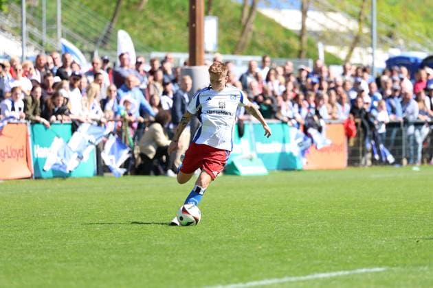 Fußball I Frauen I Saison 2024 2025 I 2. Bundesliga I 23. Spieltag I Hamburger SV - FC Ingolstadt 04 I 26.04.2025 Jobina Verena Lahr (31, Hamburger SV) Hamburg Am Volksparkstadion Hamburg Deutschland Copyright: xLobeca VivianxPfaffx